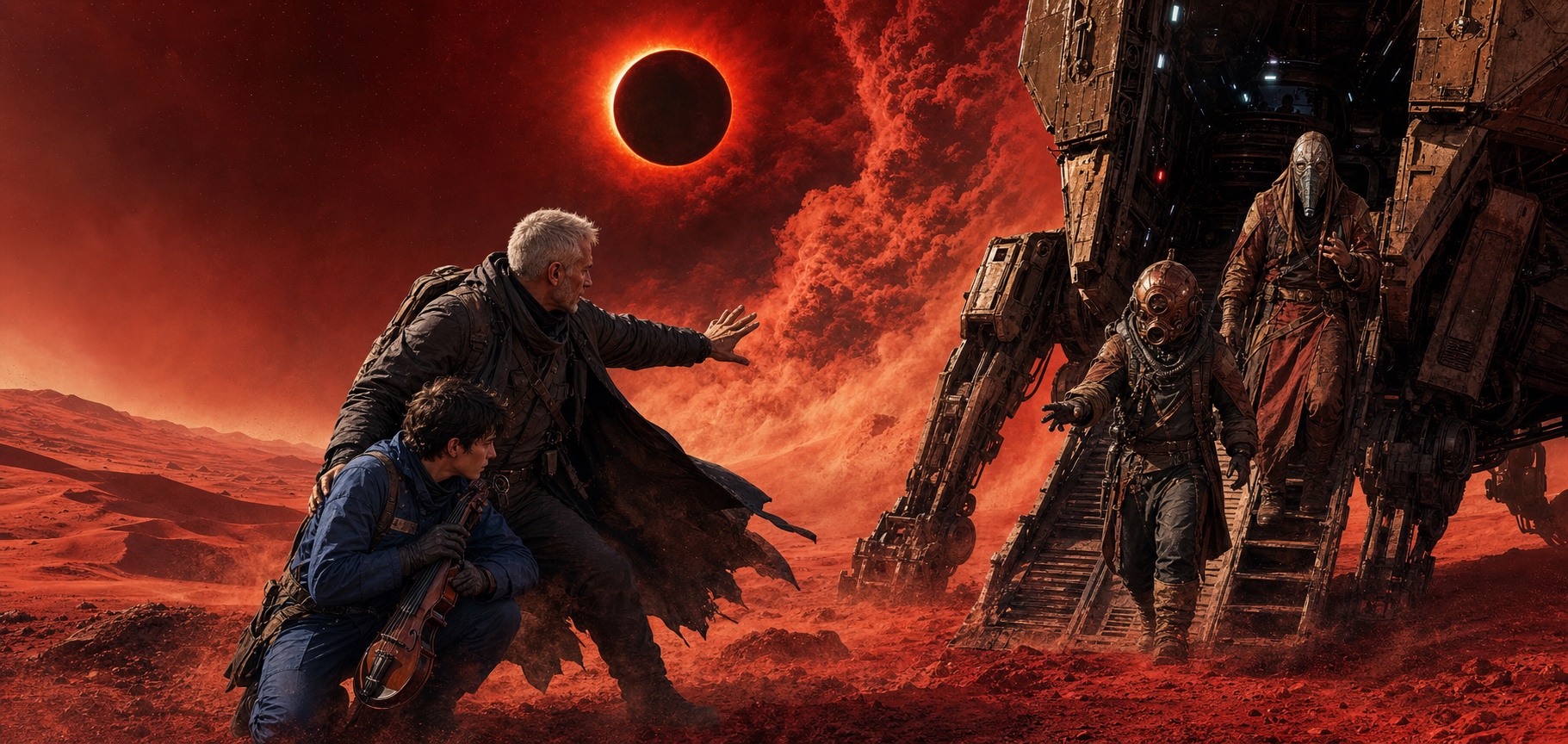 The Crimson Dune chapter artwork